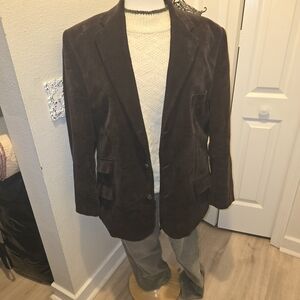 Brown Corduroy Blazer